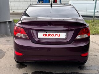 2011 Hyundai Solaris I, фиолетовый, 750000 рублей, вид 5