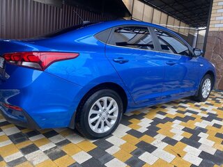 2018 Hyundai Solaris II, синий, 1450000 рублей, вид 4