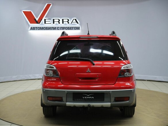 2004 Mitsubishi Outlander I, красный, 430000 рублей - вид 5