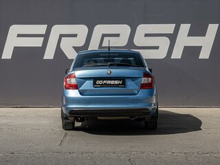 2014 Skoda Rapid I, синий, 849000 рублей, вид 4