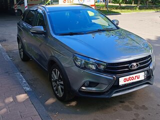 2020 Lada (ВАЗ) Vesta SW Cross I, серый, 1300000 рублей, вид 3