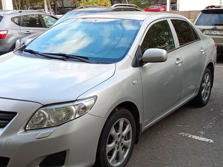 2007 Toyota Corolla AMT X (E140, E150), серебристый, 725000 рублей, вид 4