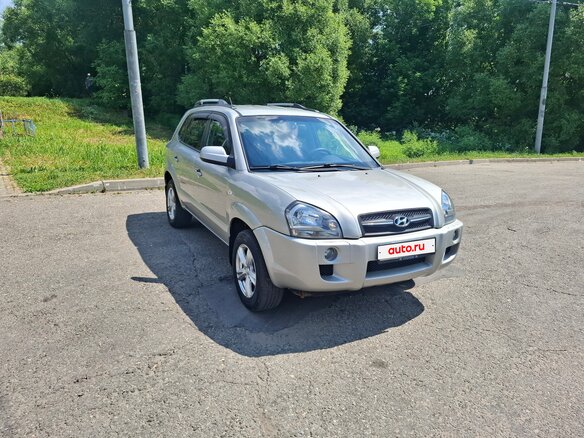 2008 Hyundai Tucson I, серебристый