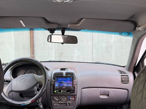 2008 Hyundai Accent ТагАЗ II, чёрный, 349000 рублей - вид 12
