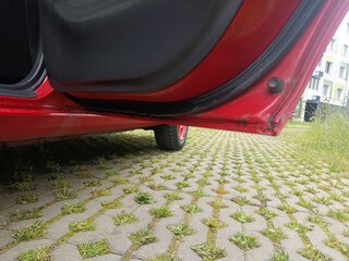 1993 Toyota Corolla VII (E100), красный, 120000 рублей, вид 5