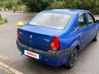 2006 Renault Logan I, синий, 199999 рублей, вид 3