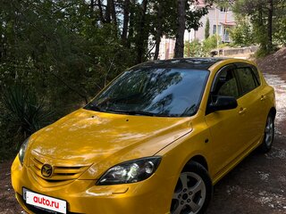 2004 Mazda 3 I (BK), жёлтый, 439000 рублей, вид 1