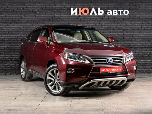 2014 Lexus RX 450h III Рестайлинг, красный, 2300000 рублей - вид 2
