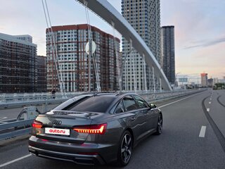 2019 Audi A6 55 TFSI V (C8), серый, 4900000 рублей, вид 5
