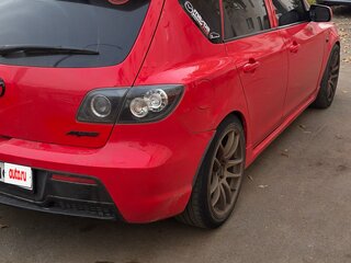 2007 Mazda 3 MPS I, красный, 670000 рублей, вид 2