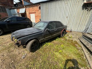 1988 Mercedes-Benz 190 (W201), чёрный, 150000 рублей, вид 3
