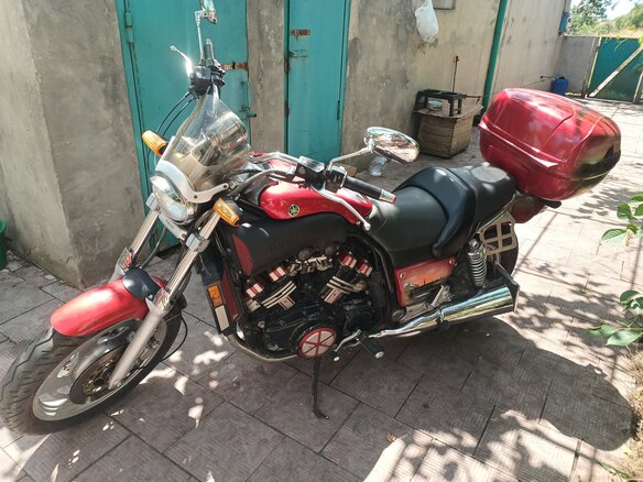 2001 Yamaha V-Max 1200, красный, 450000 рублей - вид 8