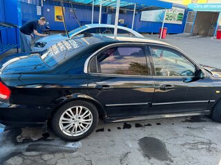 2004 Hyundai Sonata IV (EF) Рестайлинг, чёрный, 320000 рублей, вид 2
