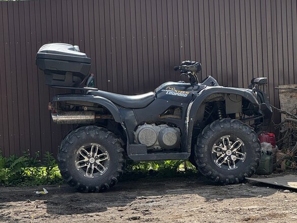 2014 Stels ATV-600YS Leopard, чёрный, 390000 рублей