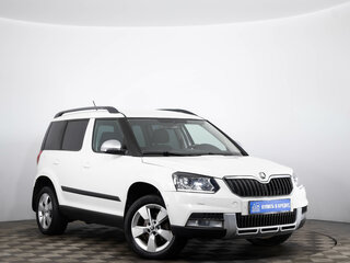 2014 Skoda Yeti I Рестайлинг, белый, 1249000 рублей, вид 1
