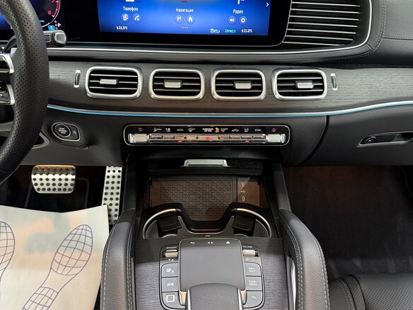 2024 Mercedes-Benz GLE Coupe 450 II (C167) Рестайлинг, белый, 15500000 рублей - вид 16