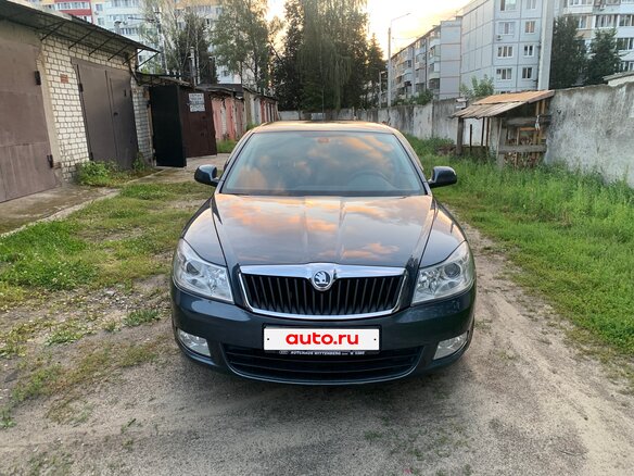 2009 Skoda Octavia II (A5) Рестайлинг, серый, 950000 рублей