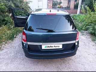 2008 Opel Astra H Рестайлинг, синий, 425000 рублей, вид 2