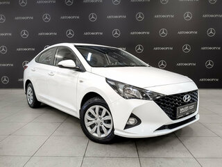 2022 Hyundai Solaris II Рестайлинг, белый, 1640000 рублей, вид 3