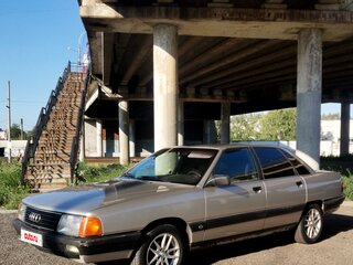 1989 Audi 100 III (C3) Рестайлинг, серебристый, 295000 рублей, вид 1