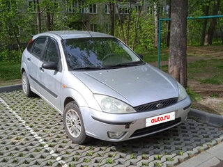 2002 Ford Focus I Рестайлинг, серебристый, 249000 рублей, вид 1