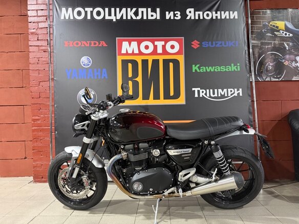 2024 Triumph Speed Twin, пурпурный, 1400000 рублей - вид 8