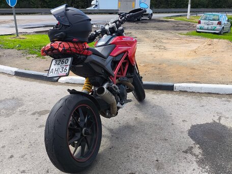 2014 Ducati Hypermotard, красный, 650000 рублей, вид 4