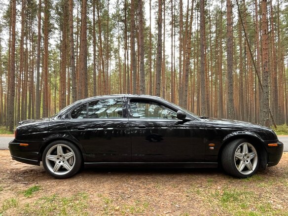 2003 Jaguar S-Type R I, чёрный, 1500000 рублей - вид 2
