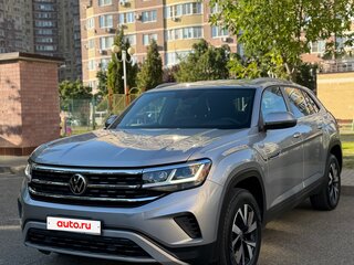 2021 Volkswagen Atlas Cross Sport I, серебристый, 3600000 рублей, вид 3