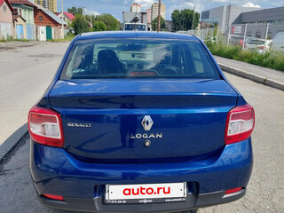 2018 Renault Logan II, синий, 695000 рублей, вид 4