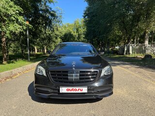 2018 Mercedes-Benz S-Класс 350 d VI (W222, C217) Рестайлинг, чёрный, 7980000 рублей, вид 2