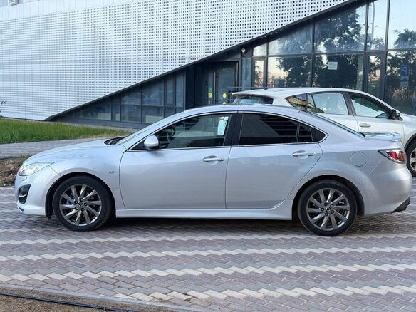 2012 Mazda 6 II (GH) Рестайлинг, серебристый, 990000 рублей - вид 6