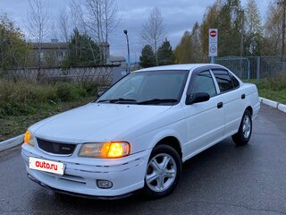 2001 Nissan Sunny B15, белый, 440000 рублей, вид 1