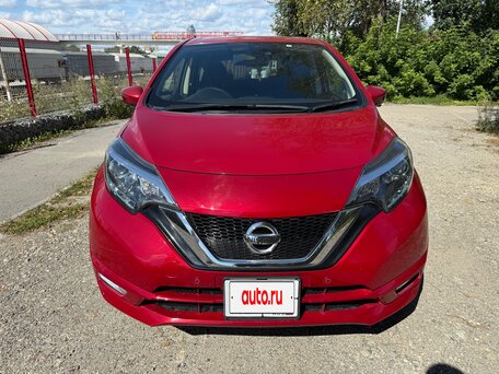 2019 Nissan Note II Рестайлинг, красный, 1190000 рублей, вид 3