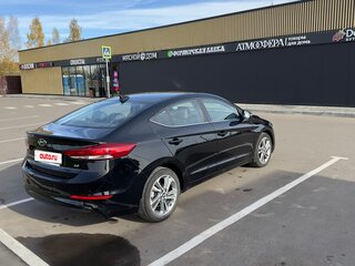 2018 Hyundai Elantra VI (AD), чёрный, 1420000 рублей, вид 4