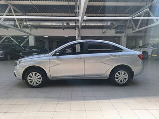 2021 Lada (ВАЗ) Vesta I, серебристый, 990000 рублей, вид 4