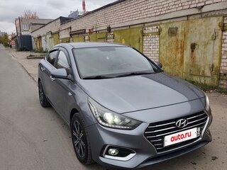 2019 Hyundai Solaris II, серый, 1250000 рублей, вид 2