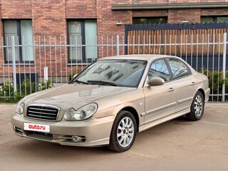 2008 Hyundai Sonata ТагАЗ IV (EF) Рестайлинг, бежевый, 240000 рублей, вид 1