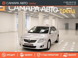 2009 Toyota Corolla X (E140, E150), серебристый, 479000 рублей, вид 1