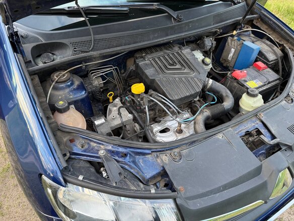 2014 Renault Logan II, синий - вид 19
