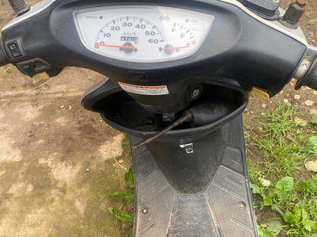 1997 Honda Dio, серебристый, 47000 рублей, вид 2