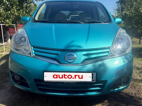 2010 Nissan Note I Рестайлинг, зелёный, 750000 рублей