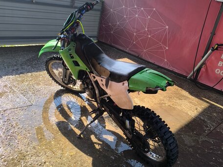 2001 Kawasaki KDX 125, зелёный, 110000 рублей, вид 2