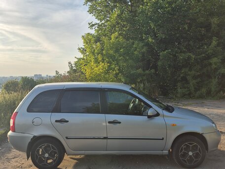 2012 Lada (ВАЗ) Kalina I, серебристый, 300000 рублей, вид 4