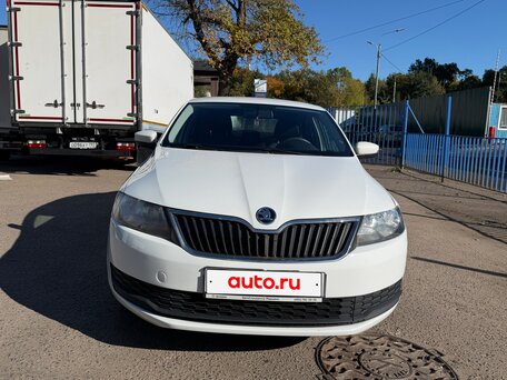 2018 Skoda Rapid I Рестайлинг, белый, 919999 рублей, вид 2