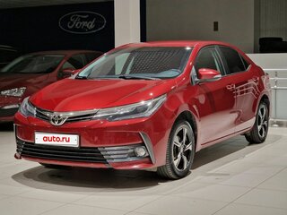 2016 Toyota Corolla XI (E160, E170, E180), красный, 1390000 рублей, вид 1