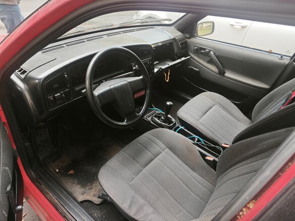 1990 Volkswagen Passat B3, красный, 195000 рублей - вид 5