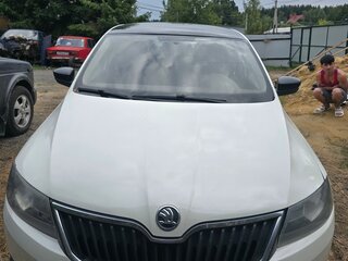 2017 Skoda Rapid I Рестайлинг, белый, 680000 рублей, вид 4