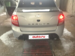 2013 Lada (ВАЗ) Granta I, серый, 295000 рублей, вид 3