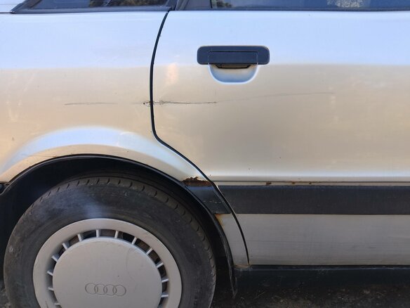 1990 Audi 80 IV (B3), серебристый, 150000 рублей - вид 20